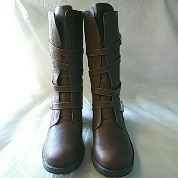 Shoes New Brown Womens Calf High Winter Boots Poshmark